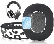 SOULWIT Earpads Replacement for Razer BlackShark V2/BlackShark V2 Pro (Does Not Fit 2023 Model) Gaming Headset, Ear Pads Cushions with High-Density Noise Isolation Foam - BlackShark CG Snow Leopard