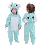 TONWHAR Kids' And Toddlers' Infant Tiger Dinosaur Animal Fancy Dress Costume Outfit Baby Hooded Romper Jumpsuit