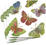 Caspari Jeweled Butterflies Paper C