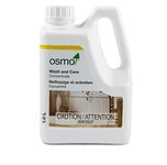 Osmo Wash and Care Concentrate 8016 (1.0L) Natural Oil Floor Soap for Oiled, Waxed Hardwood Floors, Countertops and Furniture