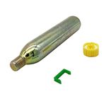 Premium Quality CO2 Rearming Kit Cylinder Cartridge Tank for Automatic/Manual Inflatable Life Jacket Lifejacket Life Vest Waist Pack Belt Lifesaving PFD CO2 Replacement Refill New, Green (MC900-33A)