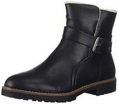 Nautica Women's Ensign Ankle Boot, Black, 5 UK