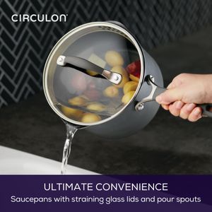 Circulon Nonstick Saucepan Set – Graphite