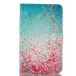 Mo-Beauty Case for Amazon Kindle Fire 7,PU Leather Wallet Case Colorful Pattern Design Flip Wallet Case Cover for Kindle Fire 7 (7" Inches Display), Sakura