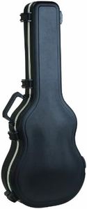 SKB 000 Size Acoustic Shaped Hardshell - TSA Latch, Over-Molded Handle