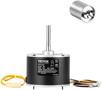 VEVOR OEM Upgraded Condenser Fan Motor, 1/5HP, 825RPM, Replacement for ac GE Genteq Carrier Bryant Payne Dayton, 5KCP39GFS166S, 3S003, Reversible Rotating + Capacitor