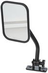 Rugged Ridge 11025.13 Black Rectangular Quick Release Mirror