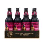 Badger Beers Cranborne Poacher Ruby Ale | Rich & Fruity Ruby Ale with Damson & Liquorice Notes | Case of 8 x 500ml Beer Bottles