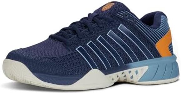 K-Swiss Men's Express Light Pickleball Shoe, Oceana/Forget-Me-Not, 7.5 M