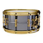 Ludwig LB417BT Black Beauty Brass on Brass 6.5 x 14 Inches Snare Drum