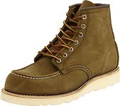 Red Wing Heritage Work 6" Moc Toe Boots UK 10 Olive Mohave