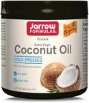 Jarrow Formulas 100% Organic Coconut Oil, Supports Cardiovascular Health, Extra Virgin, 16 Ounce