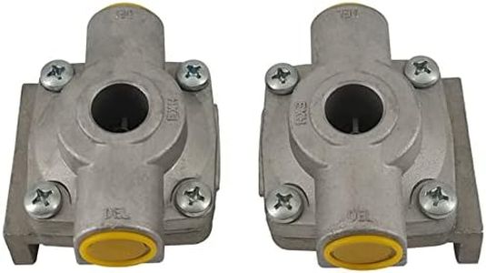 ASTAMOTOR 2 PCS Air Brake Quick Release Valve (Compatible with Bendix 229859, Midland KN32005, Haldex 229859X), 2 Pack