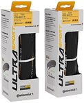 Continental Ultra Sport III 700x25 Black Folding PureGrip Set of 2