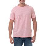 Lee Men's Short Sleeve Slub Tee, Coral Blush, Small