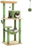 PETEPELA 56.3'' Tall Cat Tree for I