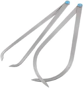 uxcell® 350mm Long Firm Joint Metal Measurement Inside Outside Caliper 2 Pieces