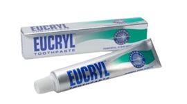 Eucryl Freshmint Toothpaste, Whitening Toothpaste, Powerful Stain Remover, For Tobacco, Tea, Coffee & Wine Stains, Unique Polishing Action, 1 x 50ml