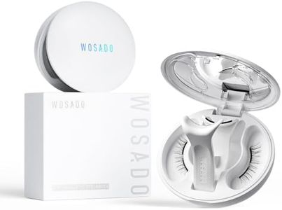 WOSADO Magnetic Eyelashes with Applicator Kit, [V26 Savannah Breez] Reusable Magnetic Lashes without Eyeliner, Glue-free False Lashes, Waterproof, Lightweight, Suit for Natural Makeup