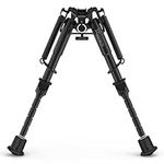 Rifle Bipod Gun Bipod 6-9 Inches Adjustable Tactical Hunting Bipod for Hunting Shooting