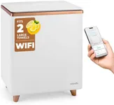 SereneLife WIFI Luxury Rectangle Towel Warmer - Spa & Bathroom Towel Heater with Custom Fragrance, Auto Shut-Off, Fits 2 large Towels, Blankets, Bathrobes, PJ's - Perfect Gift for Him & Her