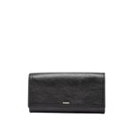 Fossil Women's Flap Clutch, Black, One Size