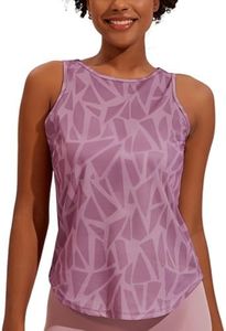 Weardear Canotte Sportive da Donna Canotte da Allenamento Canotte da Fitness per Yoga Senza Maniche con Retro Scollato