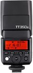 Godox TT350S 2.4G TTL Speedlite Flash for Sony Mirrorless Cameras - GN36 HSS(Max.1/8000s) 0.1-2.2s Recycle Time 210 Full Power Flashes 22 Steps of Power Output(1/1-1/128) 24-105mm Auto/Manual Zoomin