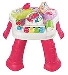 VTech Play & Learn Baby Activity Table,Play Centre,Educational Musical Toy with Shape Sorting,Sound with Music Styles for Babies&Toddlers From 6 Months+, Boys & Girls,Pink,135 x 490 x 410 millimeters