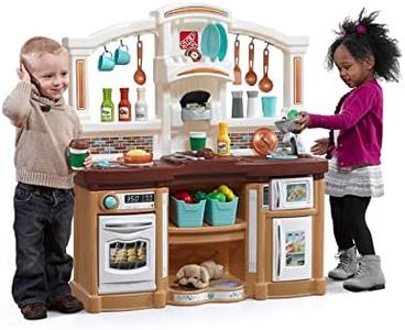 STEP 2 488599 Step2 Fun with Friends Kitchen Play, Tan/Brown, 12.5 x 35.75 x 40.88 inches