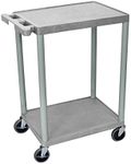 Luxor Multipurpose 2 Shelf Cart - G