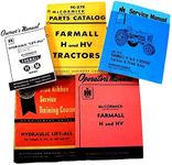 Farmall H HV Tractor Service, Parts and Operators Manuals for Chassis, Engine, Hydraulics Lift-All, Engine Repair and More for Shop and Field Use