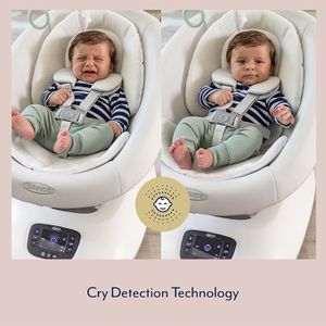 Graco Eluma Sway Baby Swing – Soothing Motion Seat for Infants