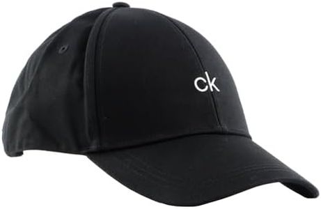 Calvin Klein Cappellino Uomo Cappellino da Baseball, Nero (Black), Taglia Unica