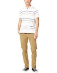 Dockers Men's Smart 360 Flex Chino Slim Casual Pants, Ermine, 40W / 34L