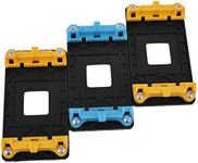 uxcell CPU Fan Mount Bracket Holder Base 3pcs Yellow Blue for AMD AM2 AM2+ AM3 AM3+ FM1