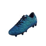 Vizari Teramo FG Soccer Cleats for Kids | Stylish and Durable Kids Soccer Shoes for Boys and Girls| Optimal Performance on Any Field, Blue/Black, 6 Big Kid