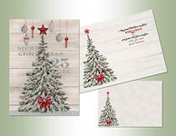 LPG Performing Arts Boxed Christmas Cards Set of 12 Hand Embellished cards/12 Full Color Coordinating envelopes., 65109