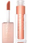 Maybelline New York Lifter Gloss, Plumping & Hydrating Lip Gloss with Hyaluronic Acid, 5.4 ml, Shade: 007, Amber