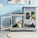 COZIWOW Rabbit Hutch Indoor Outdoor