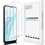 (3 Pack) Orzero Tempered Glass Screen Protector Compatible for Blackview Wave 6C, 2.5D Arc Edges 9 Hardness High Definition Bubble-Free Anti-Scratch