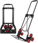 Alloy Steel Folding Trolley on Whee