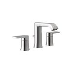 Moen T6708 Genta LX Two Handle Widespread Modern Bathroom Faucet Valve Required, Chrome