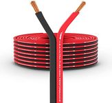 DS18 SW-12GA-100RB 12-GA Ultra Flex Speaker Wire Red and Black 100FT - Speaker Cable for Audio Applications