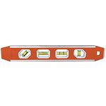 Johnson Level & Tool 1421-1200 Magnetic Aluminum Reinforced Torpedo Level, 12", Red, 1 Level