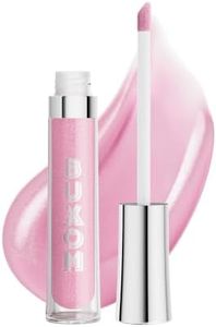 Buxom Full-On Plumping Lip Polish, Tinted Lip Plumper Gloss with Peptides & Vitamin E, High-Shine Lip Gloss that Nourishes, Vegan, AF Dolly Light (Baby Pink Mauve Shimmer)