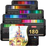 Soucolor 180 Colored Pencils with T