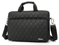 Kinmac 360 Degree Laptop Bag Full Cushioned Laptop Shoulder Bag For LG Gram 16 inch and 15.6 inch-16 inch Laptop (Black)