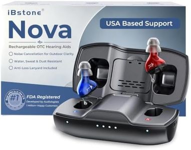 iBstone Nova Hearing Aids for Seniors Adults, Superior Sound Quality, Pair