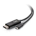 C2G 3ft (0.9m) USB-C® to DisplayPort™ Adapter Cable - 4K 60Hz